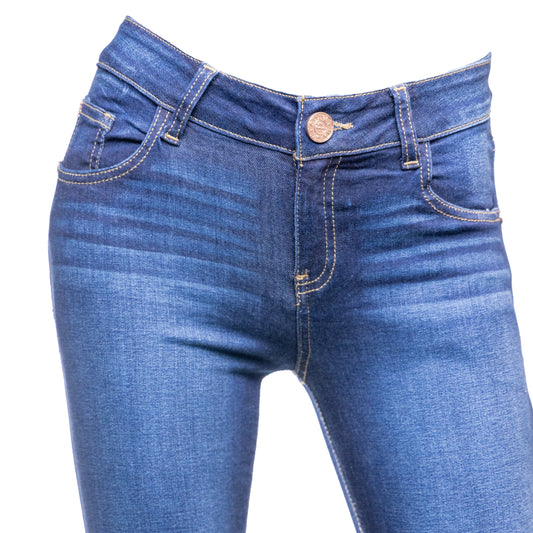 Slim Fit Indigo Liso