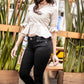 Slim Fit Negro Liso