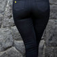 Slim Fit Negro Liso