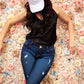 Slim Fit Indigo Destruido